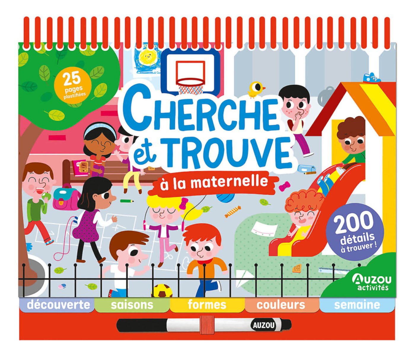 Cherche et trouve – À la maternelle – Auzou