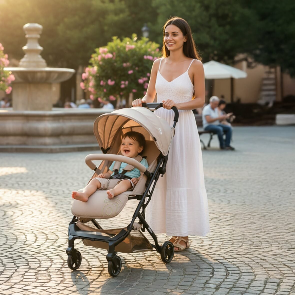 Poussette Duo – Tumbuctú Beige – Asalvo