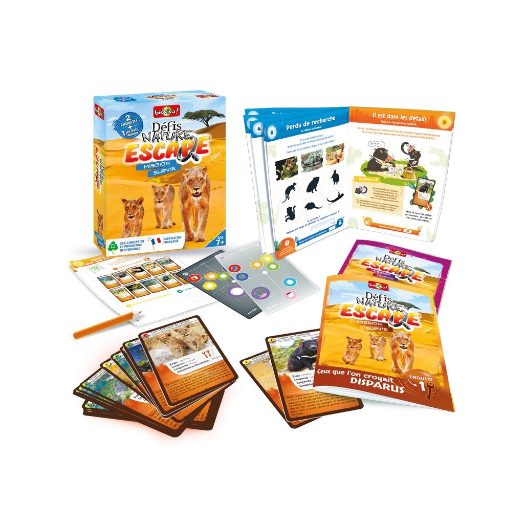 Defis Escape Mission Survie – Bioviva