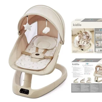 Balancelle-electrique-RC001-Kidilo-BEIGE