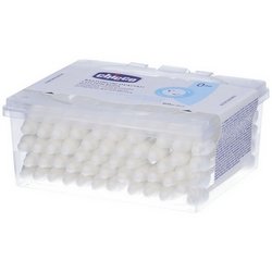 Chicco Bâtonnets ouatés de sécurité pour bébé — 60 pièces