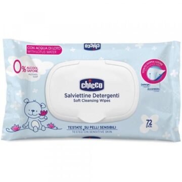 Chicco Baby Moments Lingettes Délicates 72 pièces