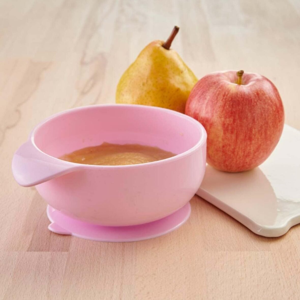 Chicco Bol en Silicone avec ventouse pour Bébés, Résistant