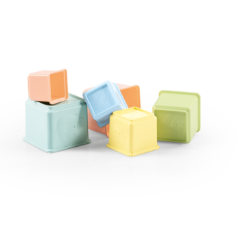 Jeu à Empiler – Gobelets Carrés 5204 – Dolu