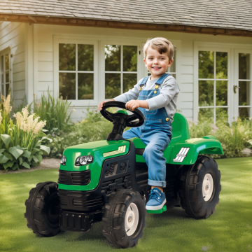 Tracteur à Pédales – Ranchero Vert – Dolu