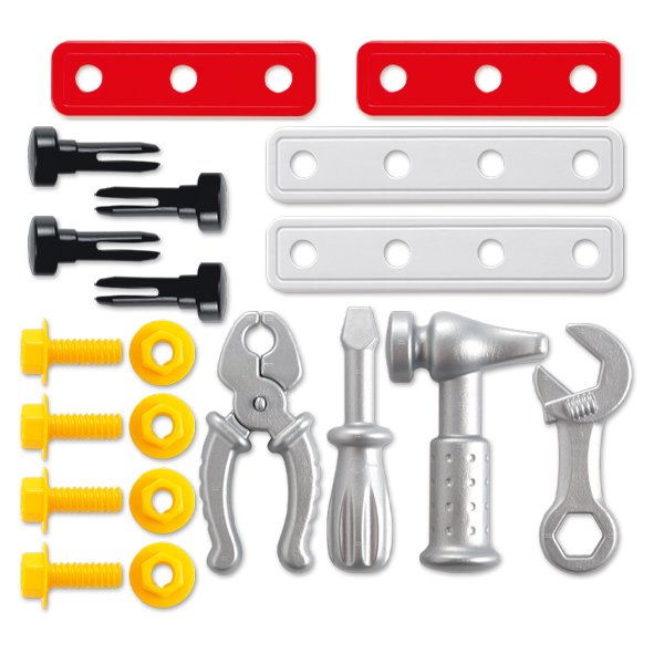 Diable avec Caisse à Outils – Mécanics – Ecoiffier