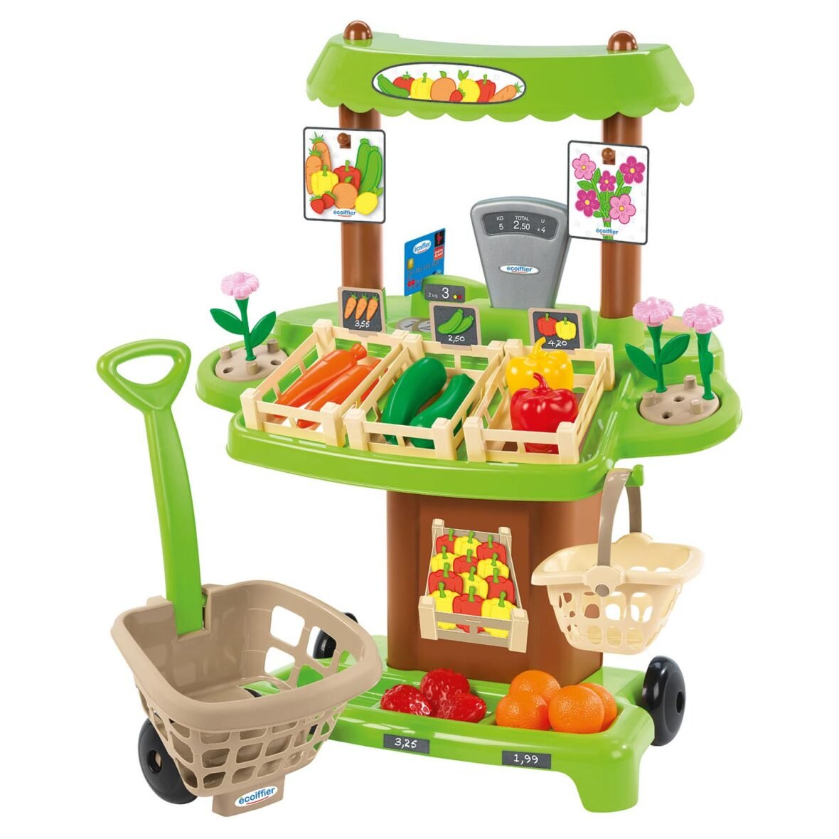 Marché Bio avec Chariot – 35 Accessoires – Ecoiffier