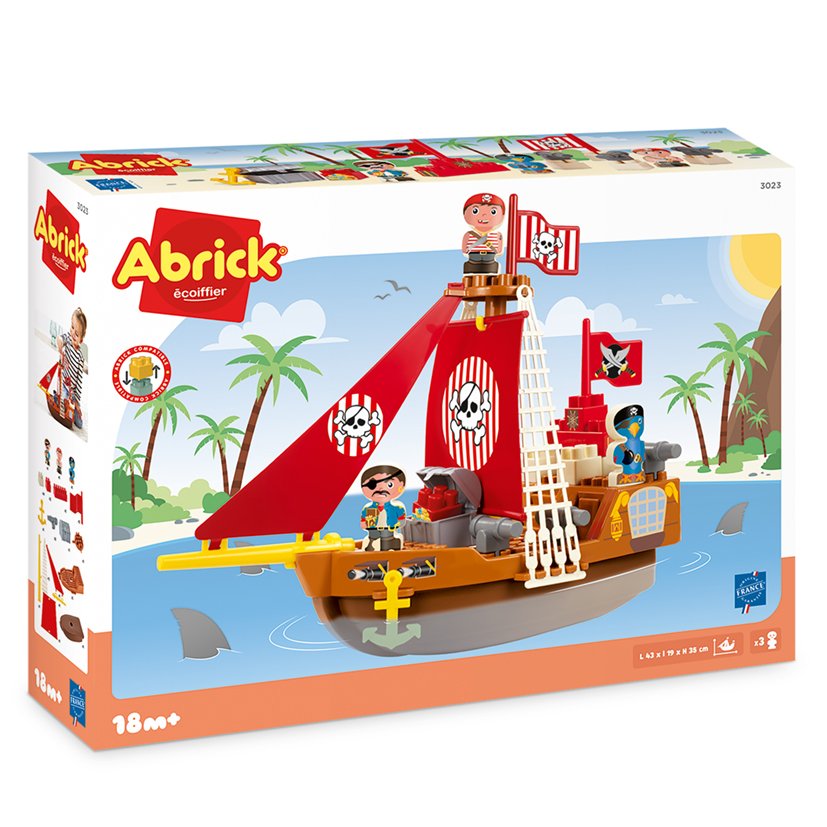 Abrick Bateau Pirate – Ecoiffier