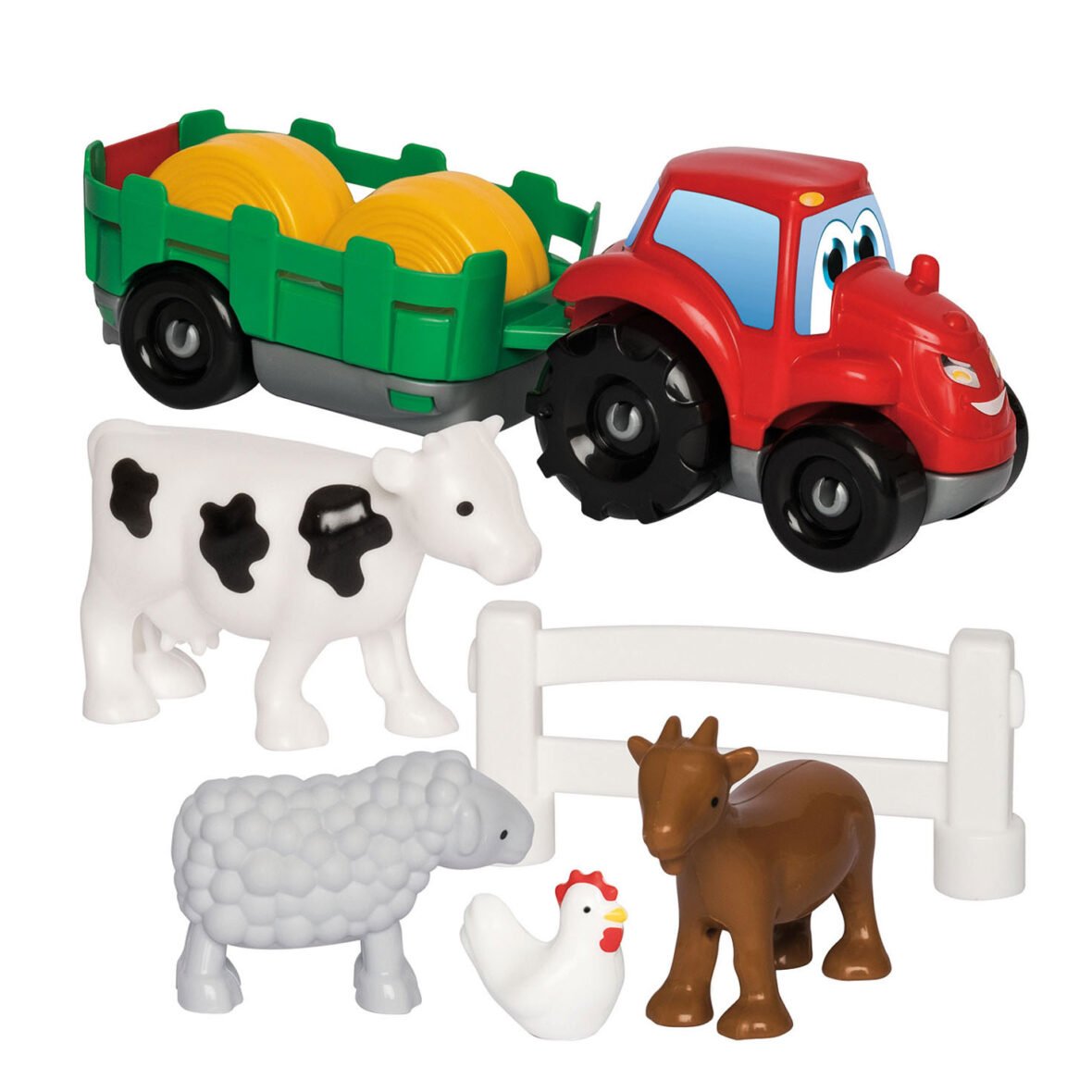Abrick Tracteur avec Remorque – Ecoiffier