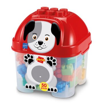 Abrick Baril Chien – 50 Pièces – Ecoiffier