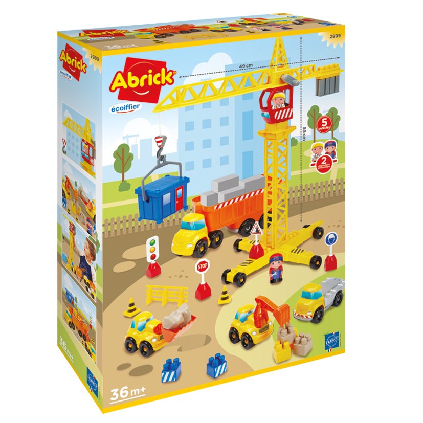 Abrick Grue de Chantier et Véhicules – Ecoiffier