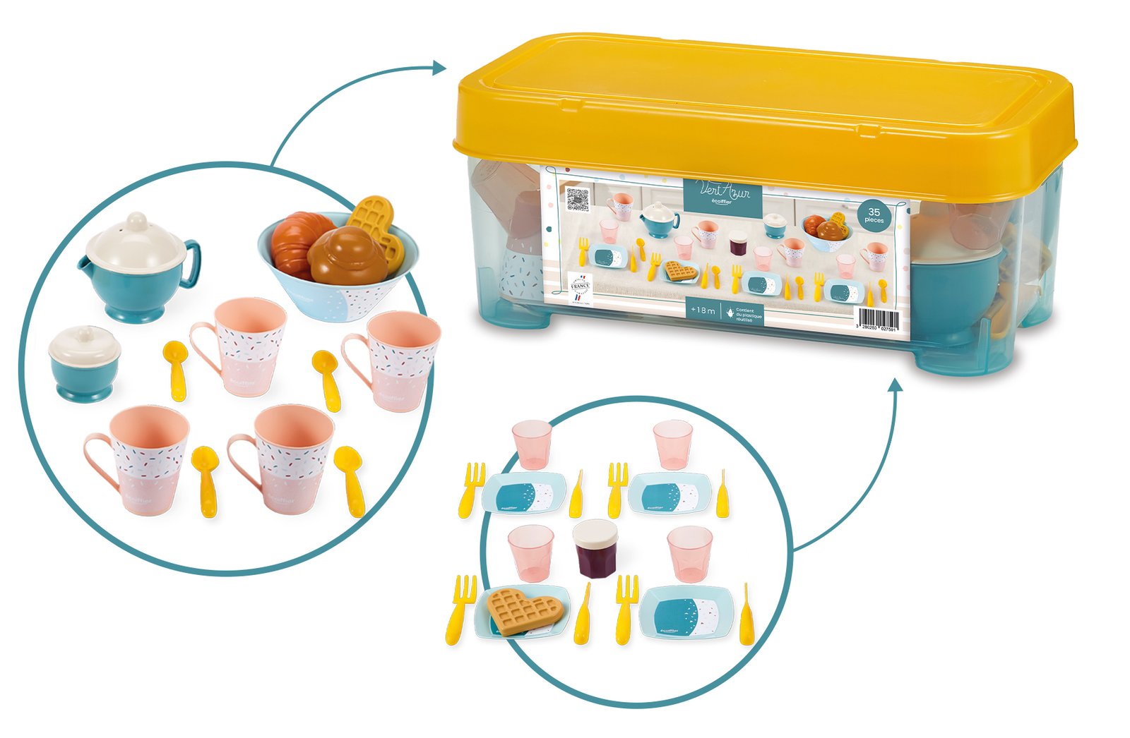 Coffret Petit-Déjeuner – Dînette – Ecoiffier