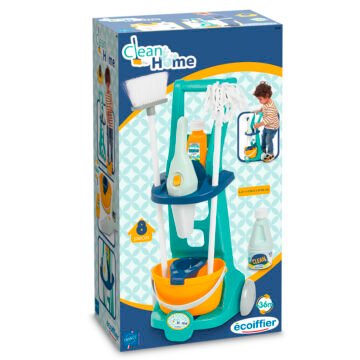 Chariot de Ménage avec Aspirateur à Main – Ecoiffier