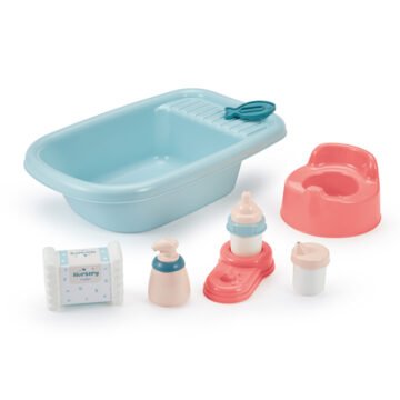 Baignoire Garnie pour Poupon – Ecoiffier