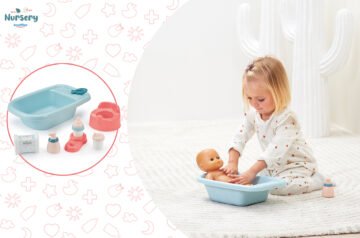 Baignoire Garnie pour Poupon – Ecoiffier