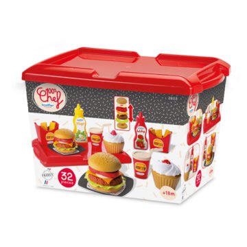 Coffret Hamburger – Menu pour Deux – Ecoiffier