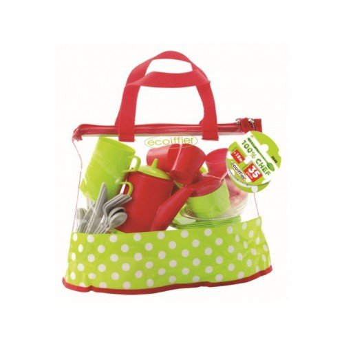 Sac Dînette Garni – 35 Pièces – Ecoiffier