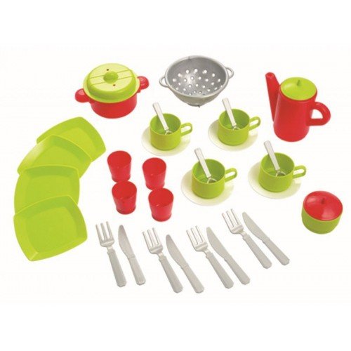 Sac Dînette Garni – 35 Pièces – Ecoiffier