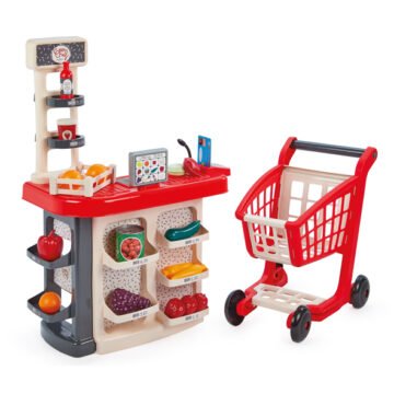 Marchande avec Caisse et Chariot – Ecoiffier