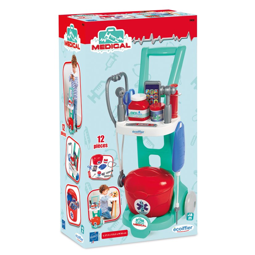 Chariot Médical avec Mallette – Ecoiffier