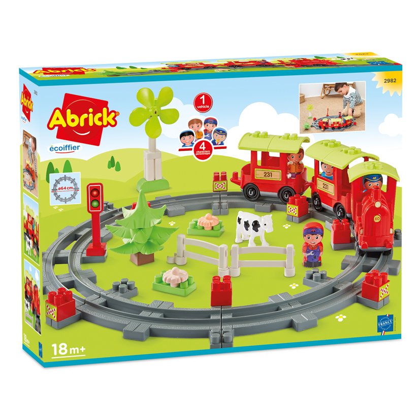 Abrick Train de Campagne – Ecoiffier