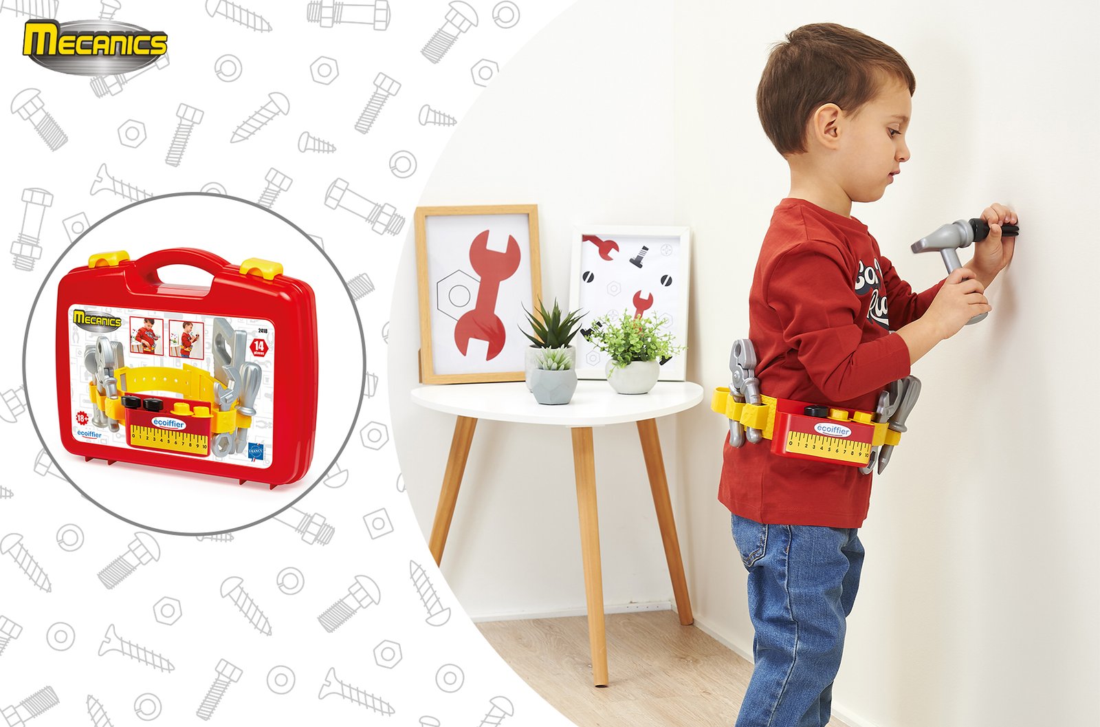 Mallette Ceinture à Outils – Ecoiffier