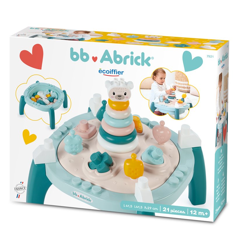 BB Abrick Ma Première Table d’Activités – Ecoiffier