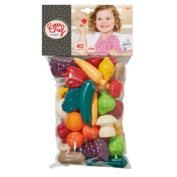 Fruits et Légumes de Dînette – 40 Pièces – Ecoiffier