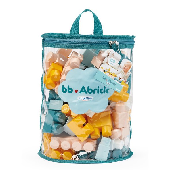 BB Abrick Sac Demi-Lune – 60 Pièces – Ecoiffier