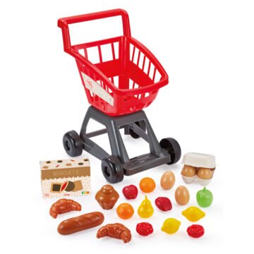 Chariot de Courses Garni – 20 Accessoires – Ecoiffier
