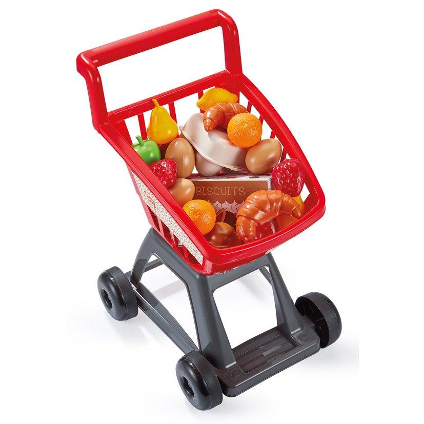Chariot de Courses Garni – 20 Accessoires – Ecoiffier