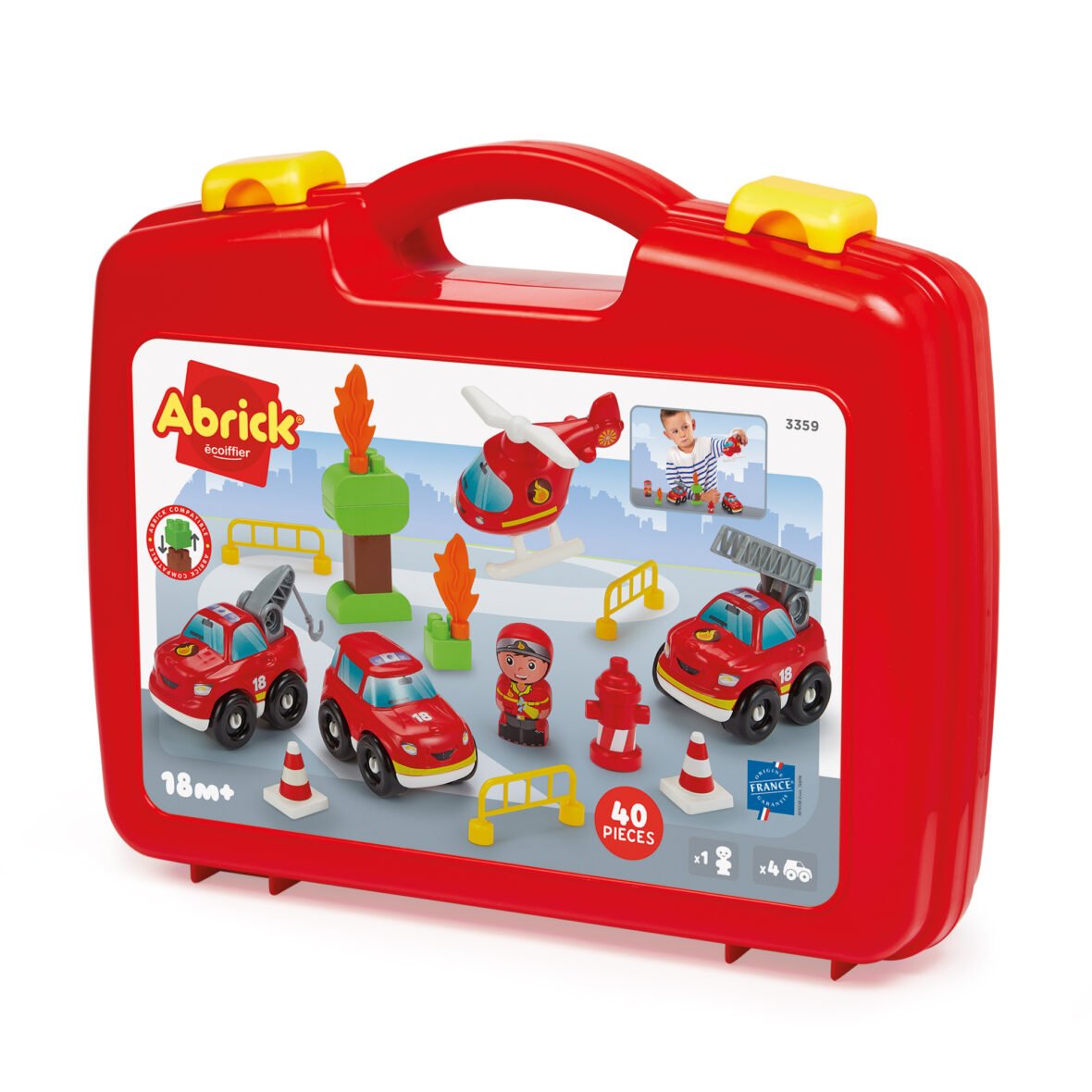 Abrick Mallette Véhicules de Pompiers – Ecoiffier