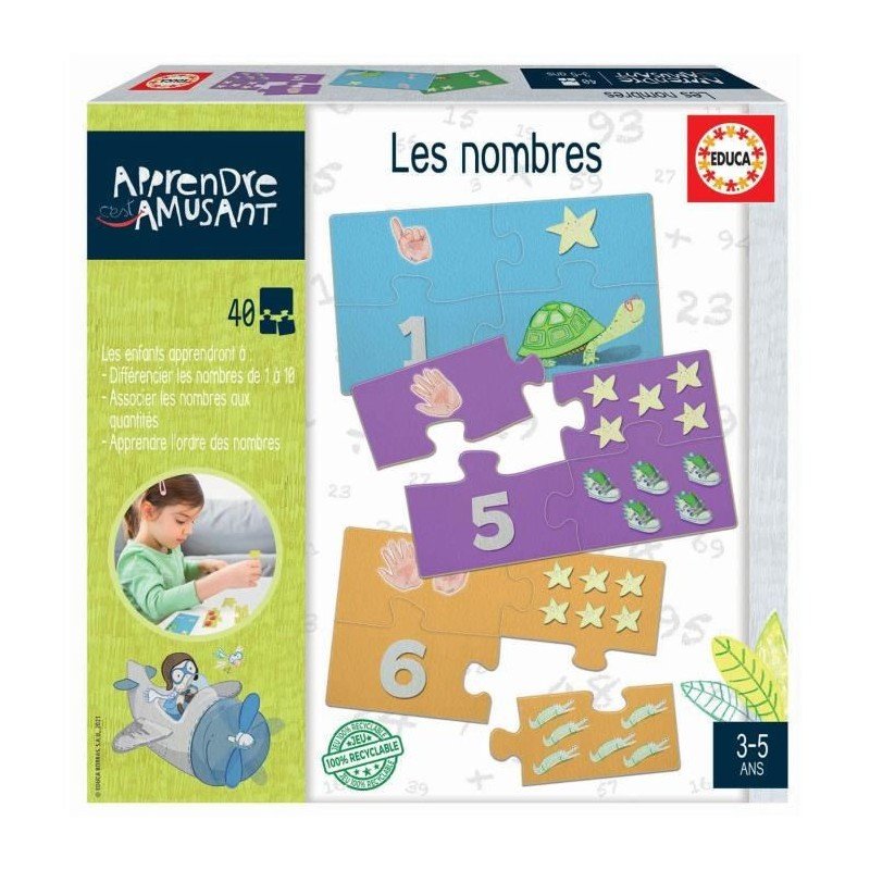 Educa – Apprendre c’est amusant – Les Nombres