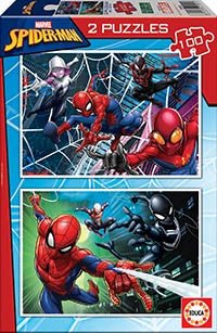 Puzzle 2 x 100 pièces Spider-Man – Marvel – Educa