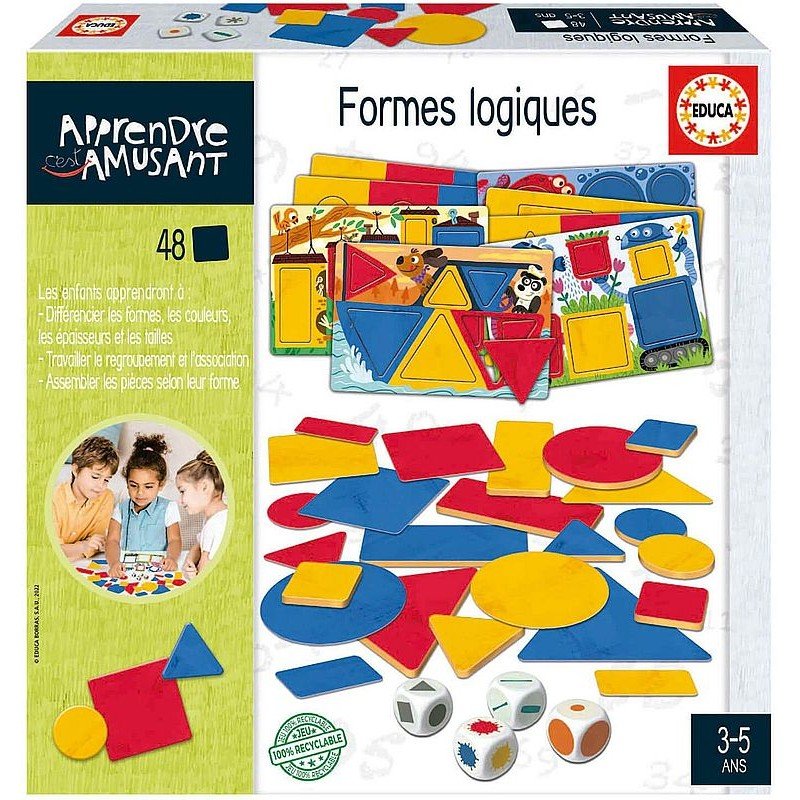 Apprendre c’est amusant – Formes Logiques (Educa)
