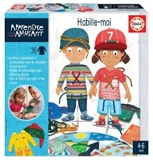 Apprendre c’est amusant – Habille-moi (Educa)