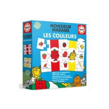 Educa – Monsieur Madame – Les Couleurs