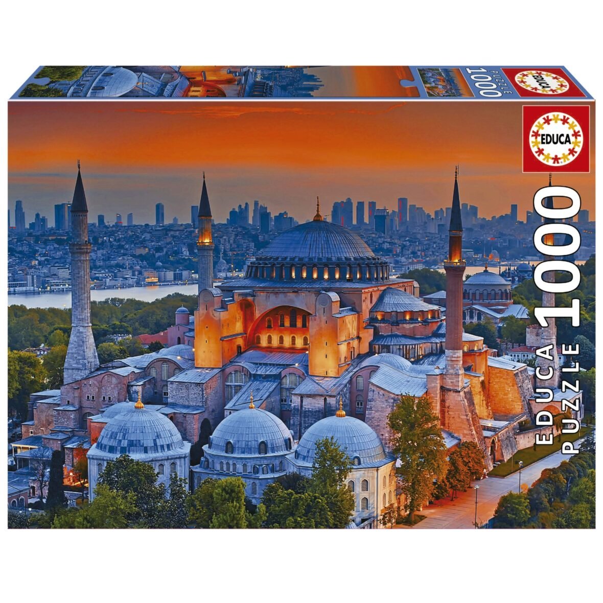 Puzzle 1000 pièces Hagia Sophia, Istanbul – Educa