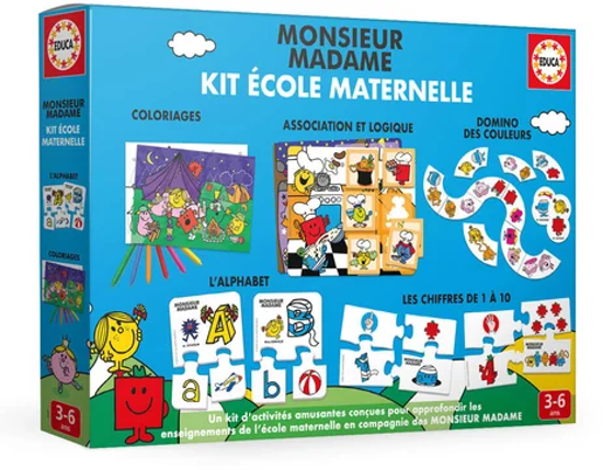 Educa – Kit École Maternelle Monsieur Madame