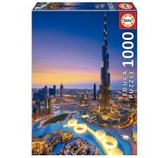 Puzzle 1000 pièces Burj Khalifa, Émirats Arabes Unis – Educa