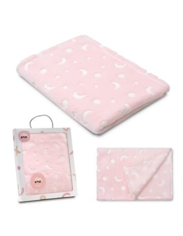 Couverture Imprimee Rose – Interbaby
