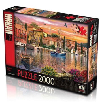 KS Games: Coucher de Soleil sur le Port – 2000 pièces