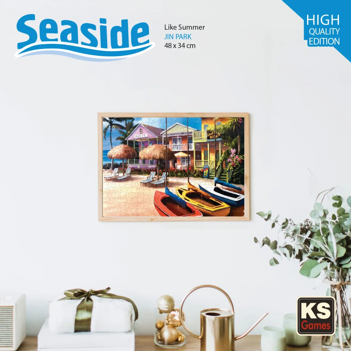 Puzzle – Bienvenue à la Plage – 500 pièces – KS Games