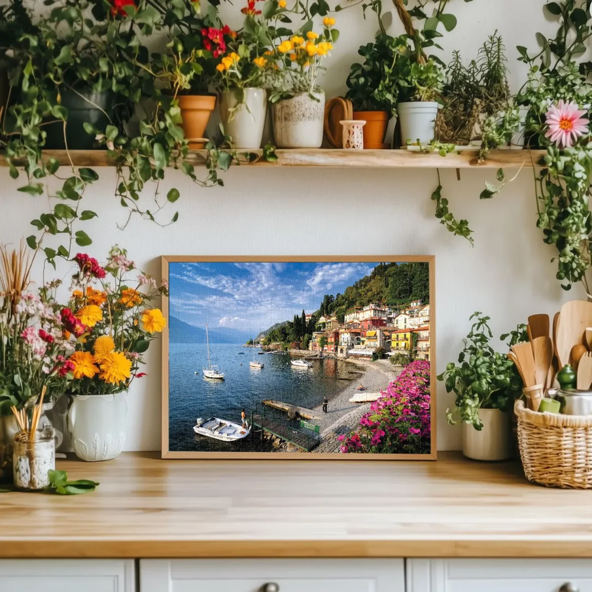 Puzzle – Lac de Côme – 500 pièces – KS Games