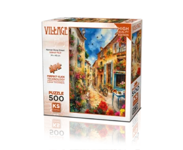 Puzzle – Ruelle Pavée – 500 pièces – KS Games