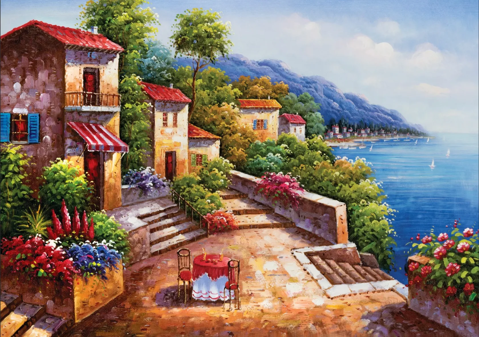 Puzzle – Rivage Paisible – 500 pièces – KS Games
