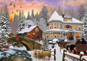 Puzzle 1000pcs snowy days – ks games