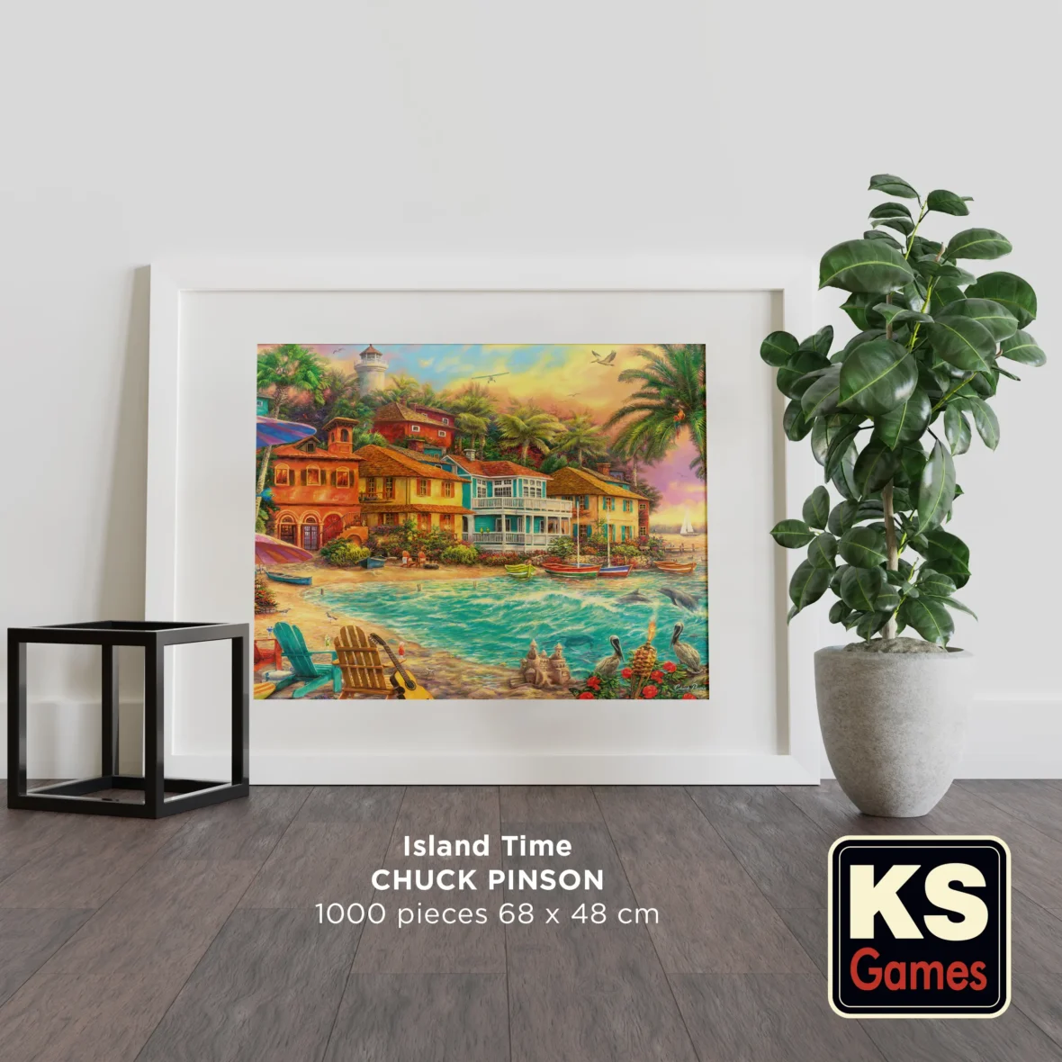 Puzzle – Instant sur une Île – 1000 pièces – KS Games