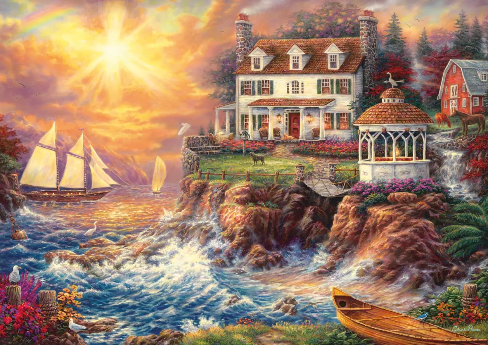 Puzzle – Gardien Majestueux – 1000 pièces – KS Games