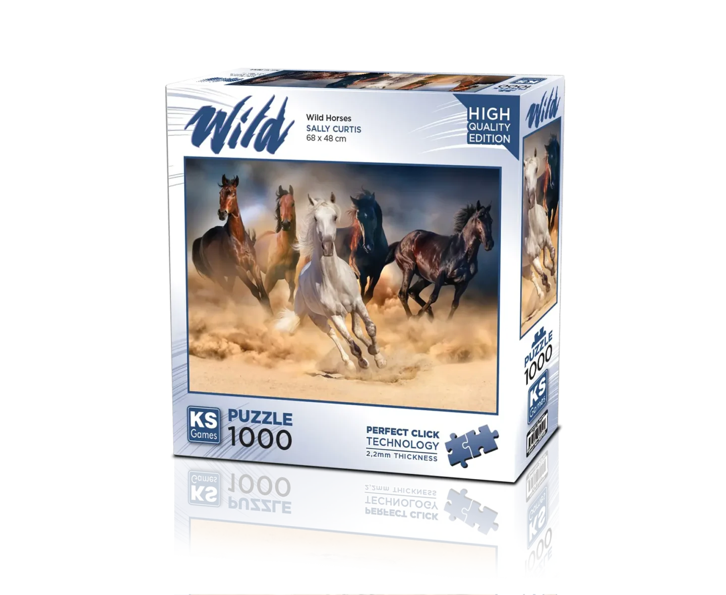 Puzzle – Chevaux Sauvages – 1000 pièces – KS Games